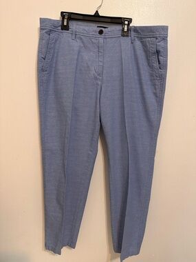 Talbots Light Blue Cropped Dress Pants size 14P